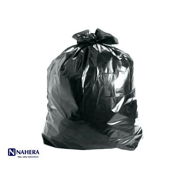 SACO PARA LIXO PRETO 360 LTS COM 50 UNIDADES