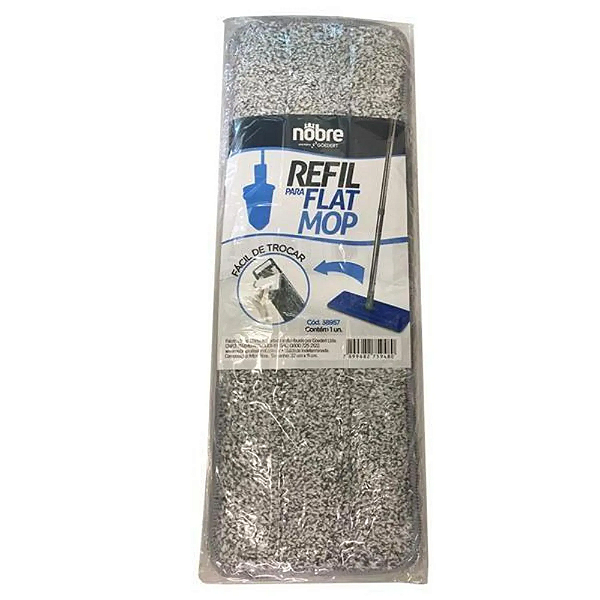 REFIL DE MICROFIBR APARA FLAT MOP (38919-V2) - NOBRE