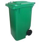LAR CONTENTOR DE LIXO 240 LITROS VERDE