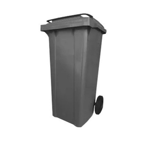 LAR CONTENTOR DE LIXO 240 LITROS CINZA