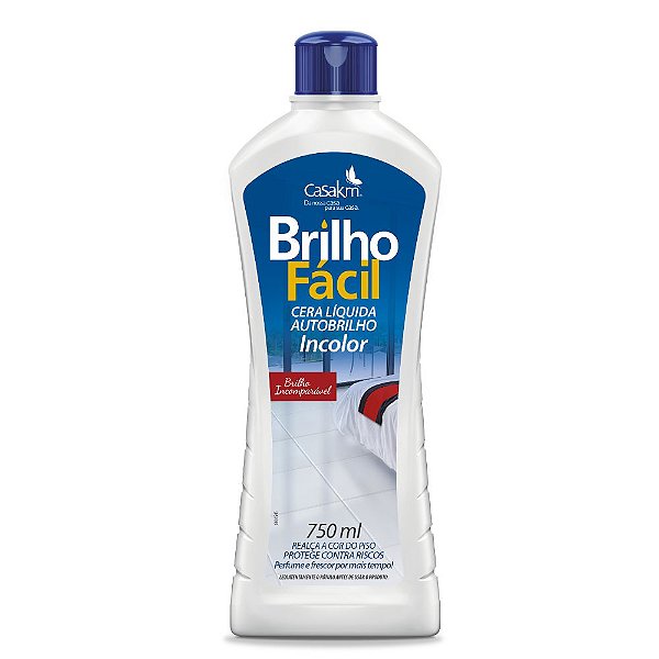 CERA BRILHO FACIL INCOLOR 750 ML
