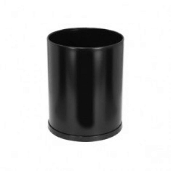 CESTO ESMALTADO JSN PRETO 29CM - REF: E2