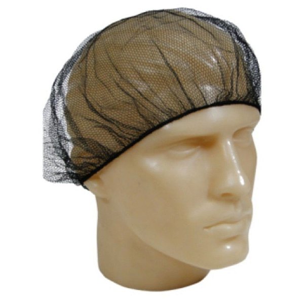 MEDIX TOUCA NYLON DESCART. COZINHA PRETA C/ 100 UNIDADES