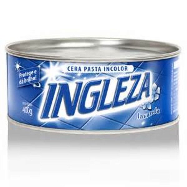 INGLEZA CERA PASTA INCOLOR 300 GRAMAS