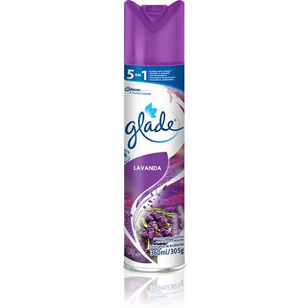 ODORIZADOR GLADE AERO CAMPOS DE LAVANDA 360 ML