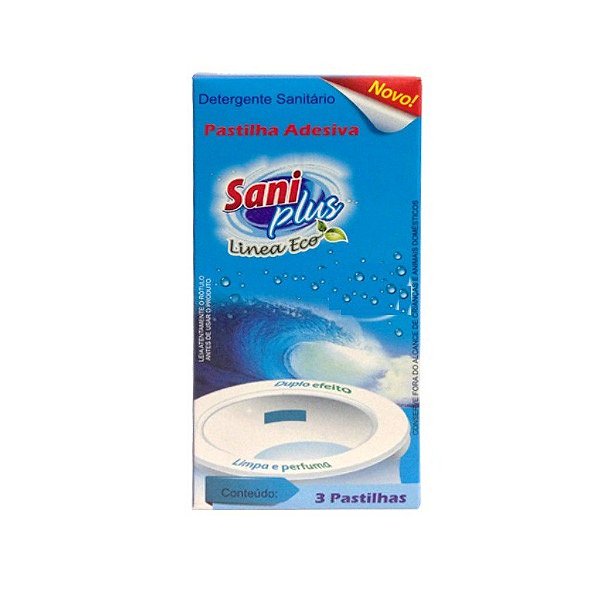 PASTILHA ADESIVA SANY LAVANDA COM 03 UNIDADES