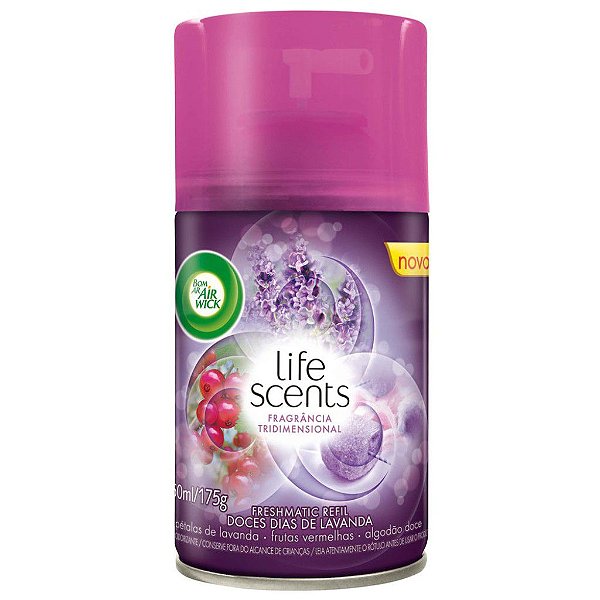 BOM AR FRESHMATIC DOCES DIAS DE LAVANDA REFIL 250 ML
