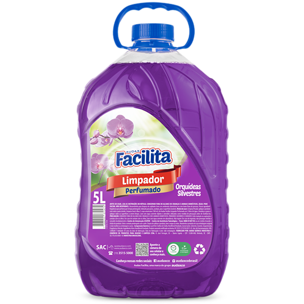AUDAX FACILITA LIMPADOR  PERFUMADO ORQUIDEAS SILVESTRES 05 LITROS