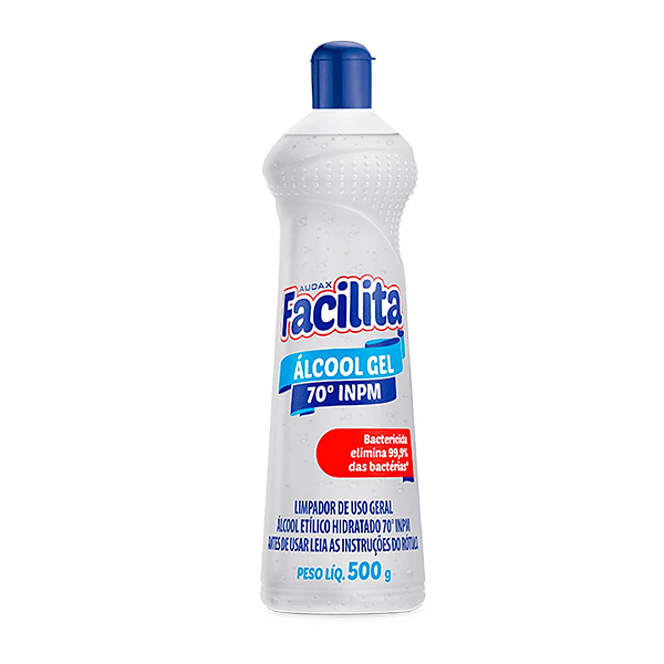 AUDAX FACILITA  ALCOOL GEL 70º 500 GRAMAS
