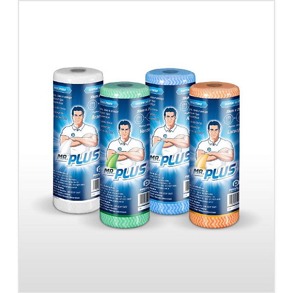 TALGE ROLO 20 X 29 CM MR. PLUS AZUL