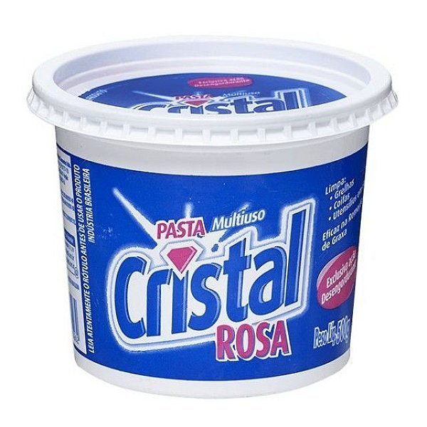 PASTA CRISTAL ROSA 500 GRAMAS