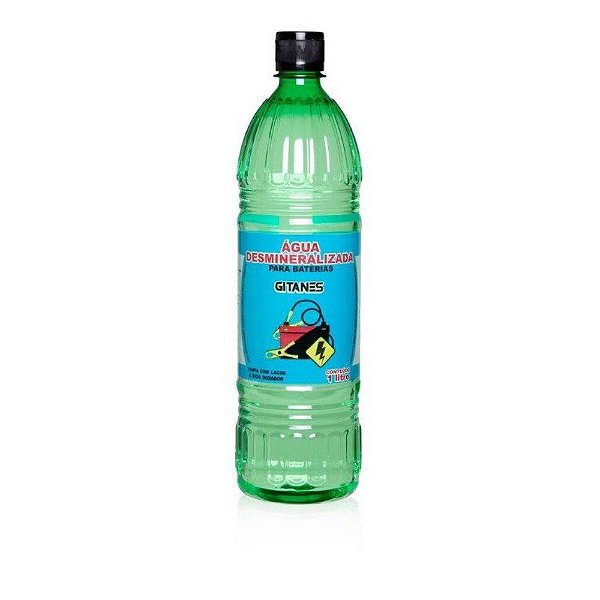 AGUA DESMINERALIZADA GITANES 01 LITRO