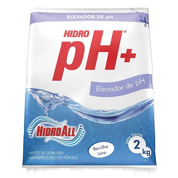 HIDROALL BARRILHA LEVE HIDRO PH+ 02 KGS