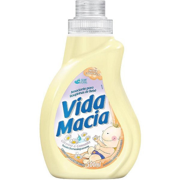 AMACIANTE VIDA MACIA GLICERINA E CAMOMILA 500 ML