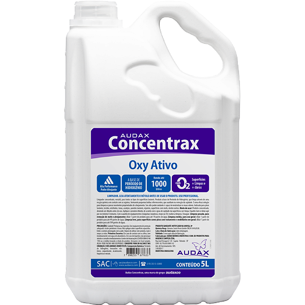 AUDAX CONCENTRAX OXY ATIVO 05 LITROS