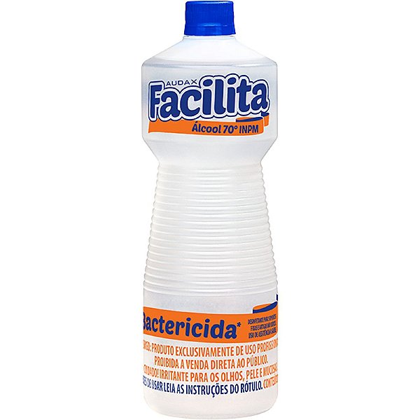 AUDAX FACILITA ALCOOL 70º - 01 LITRO