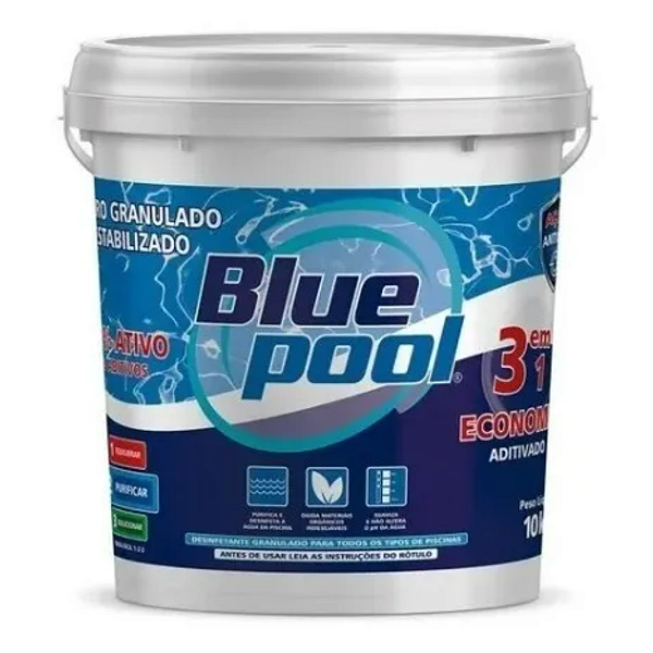 FLUIDRA CLORO ECONOMIC 3X1 BLUEPOOL 10 KGS