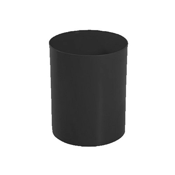 LAR CESTO DE LIXO 15 LITROS PRETO - SEM TAMPA