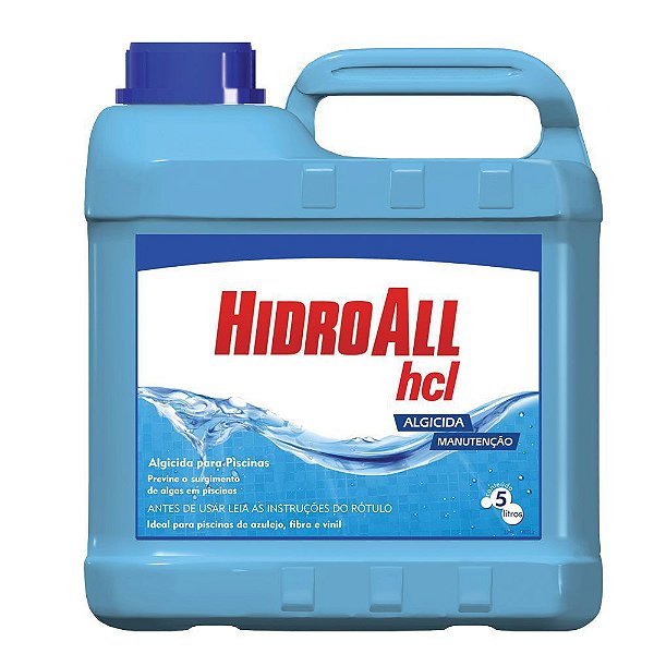 HIDROALL ALGICIDA MANUTENCAO 05 LITROS