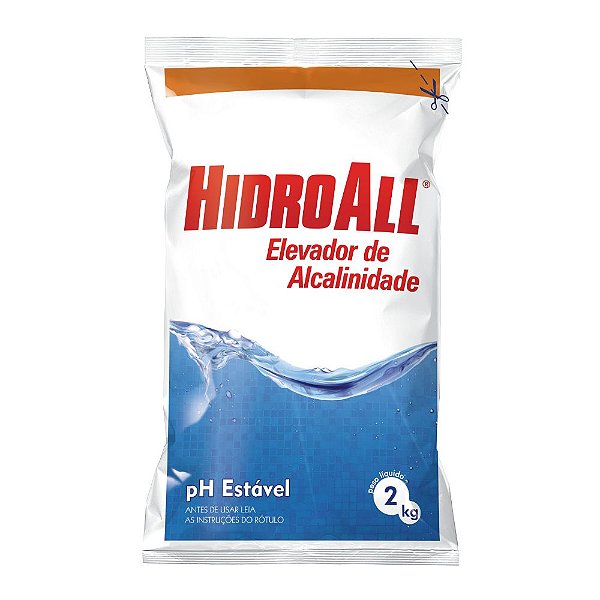 HIDROALL PH ESTAVEL - ELEVADOR DE ALCALINIDADE 02 KGS