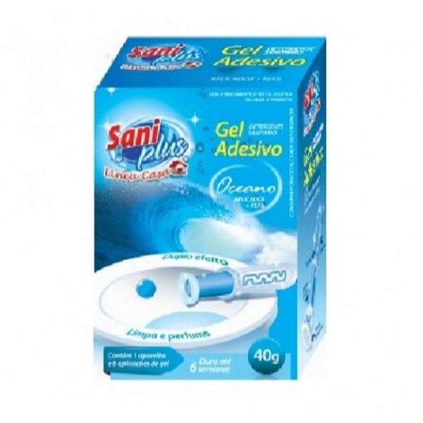 GEL ADESIVO SANIPLUS OCEANO 40 GRAMAS