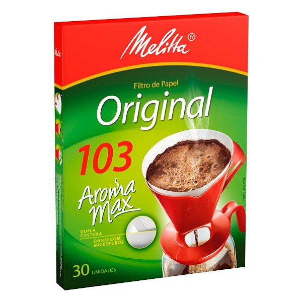 FILTRO PAPEL MELITTA 103 COM 30 UNIDADES