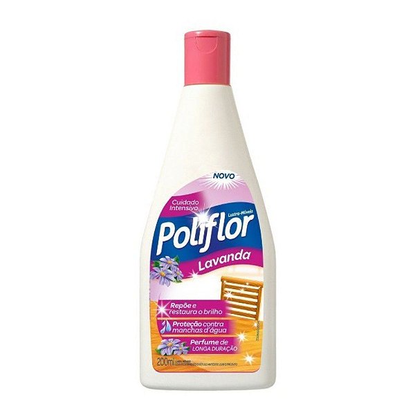 LUSTRA MOVEIS POLIFLOR LAVANDA 200 ML