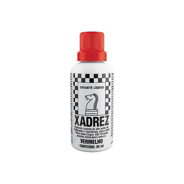 XADREZ VERMELHO 50 ML