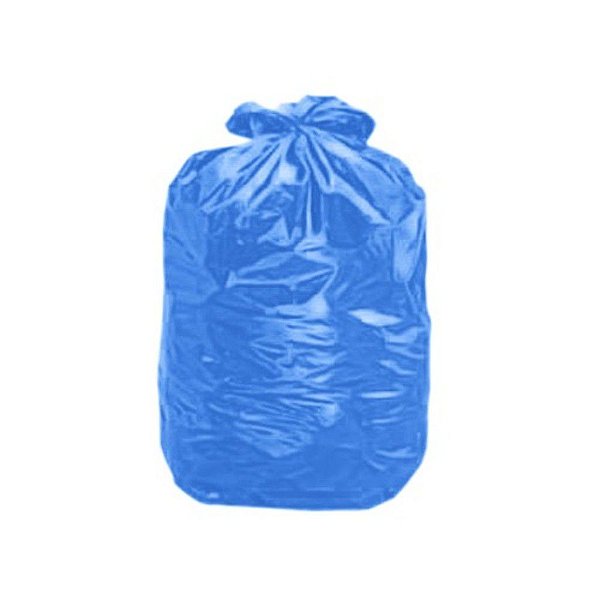 SACO PARA LIXO AZUL 200 LITROS COM 100 UNIDADES