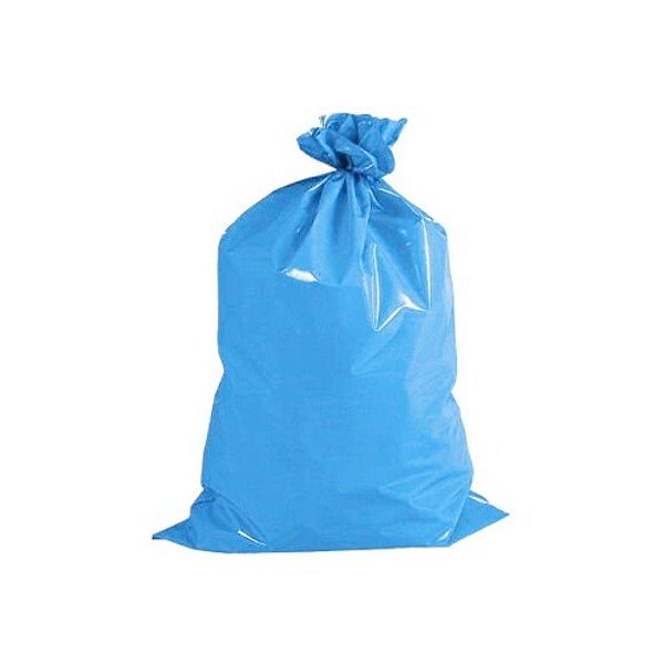 SACO PARA LIXO AZUL 40 LTS C/ 100 UNIDADES