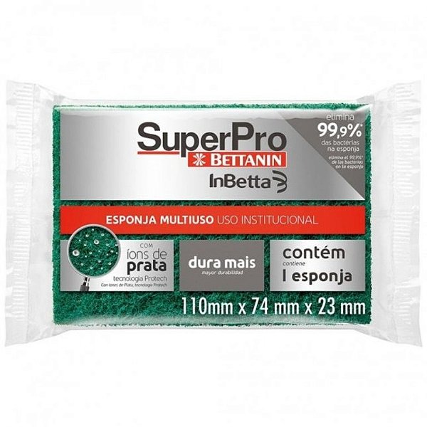 SUPERPRO ESPONJA DUPLA FACE ESFREBOM