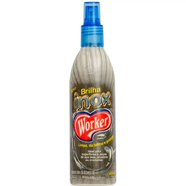 WORKER BRILHA INOX 300ML