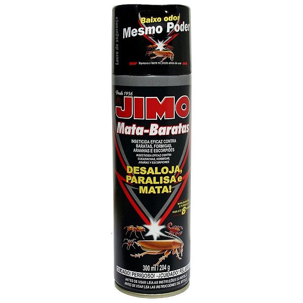 INSETICIDA JIMO MATA BARATAS AERO 300 ML