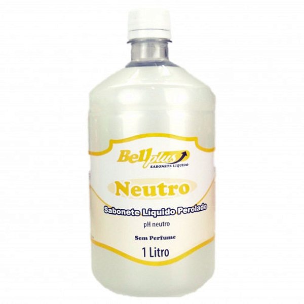 BELL PLUS SABONETE LIQUIDO NEUTRO COM VALVULA 01 L