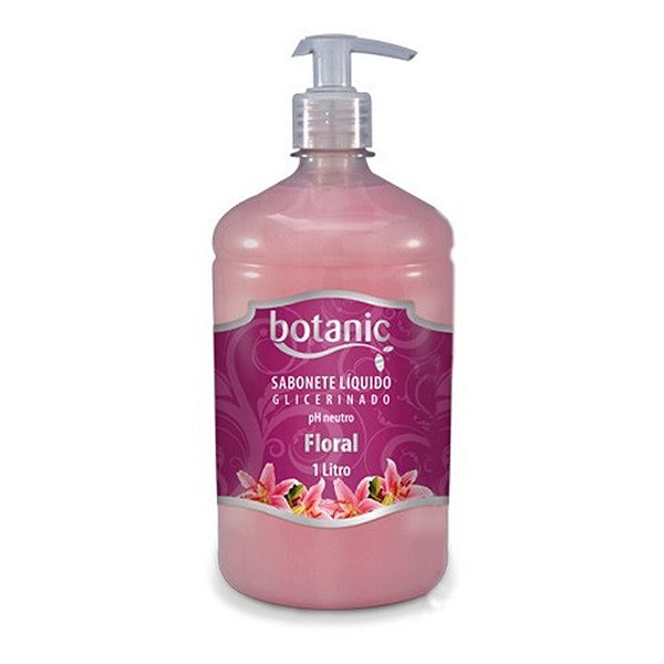 BELL PLUS SABONETE LIQUIDO FLORAL COM VALVULA 01 L