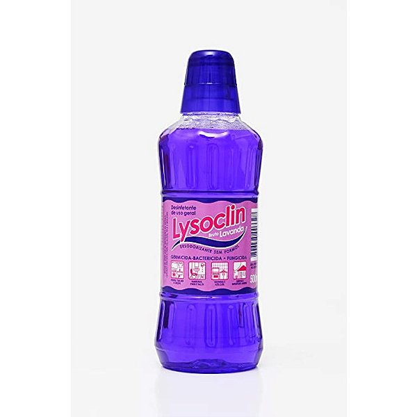 LYSOCLIN BRUTO LIMPADOR BACTERICIDA LAVANDA 500 ML