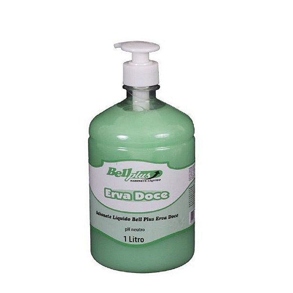 BELL PLUS SABONETE LIQUIDO ERVA DOCE C/ VALV. 01 L