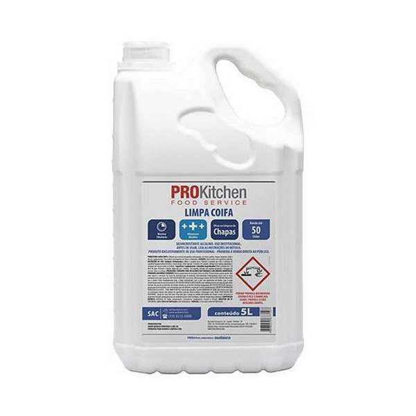 AUDAX PROKITCHEN LIMPA COIFA 05 LITROS