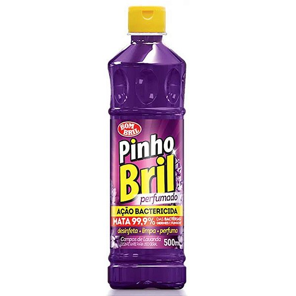 DESINFETANTE PINHO BRIL CAMPOS DE LAVANDA 500 ML