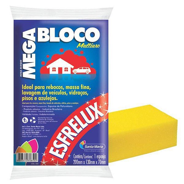 ESPONJA MEGA BLOCO SANTA MARIA