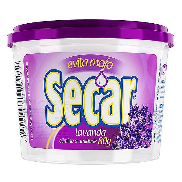ANTIMOFO SECAR LAVANDA 80 GRAMAS