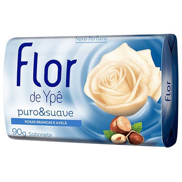 SABONETE FLOR YPE SUAVE PURO SUAVE 90 GRAMAS