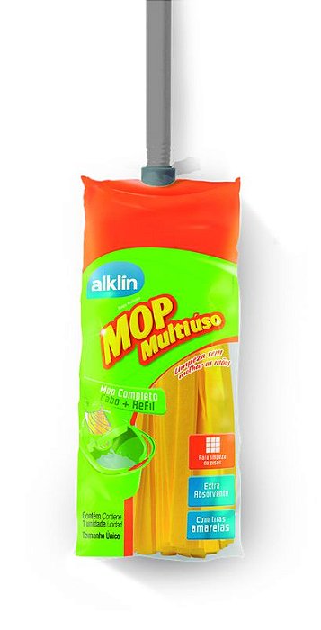 ALKLIN MOP TIRAS MULTIUSO COM CABO