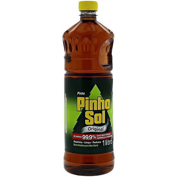 DESINFETANTE PINHO SOL ORIGINAL 01 LITRO