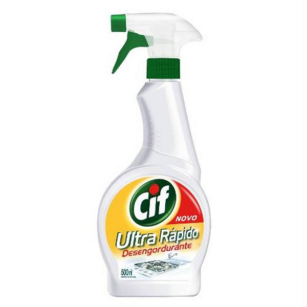 LIMPADOR CIF DESENGORDURANTE ULTRA RAPIDO PULVERIZAD. 500 ML
