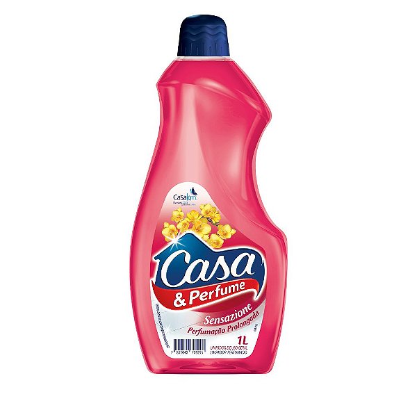 LIMPADOR CASA E PERFUME VERMELHO SENSAZIONE 01 LITRO