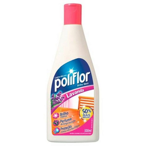 LUSTRA MOVEIS POLIFLOR LAVANDA 500 ML