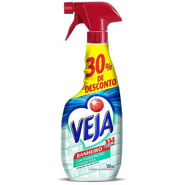 LIMPADOR X-14 BANHEIRO PULVERIZADOR 500 ML