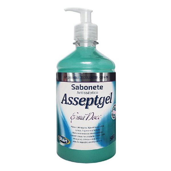 SABONETE ASSEPTGEL ANTISSEPTICO ERVA DOCE 500 ML