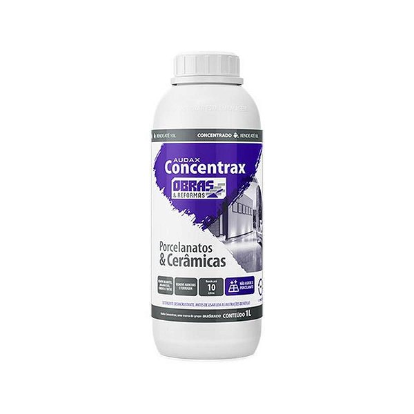 AUDAX CONCENTRAX  PORCELANATOS E CERAMICAS 01 LITRO